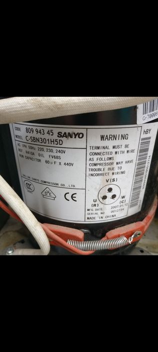 Термопомпа Osaka CH-36-EDK, фреон-вода, 11 kW отоплителна мощност, ком