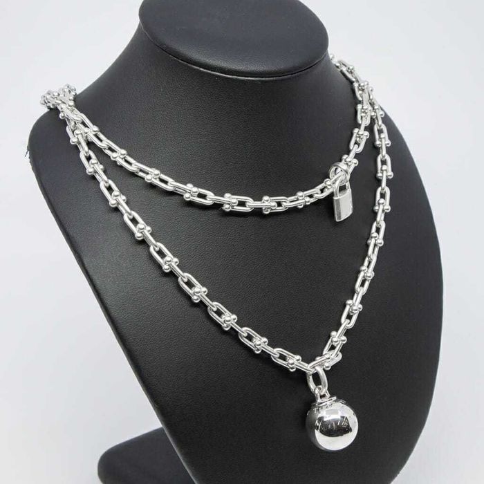 Tiffany & Co оригинално масивно колие от сребро