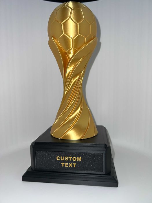 Trofeu Fotbal Personalizat cu Nume - Cupa fotbal - Cadou Sportiv - 4 Marimi