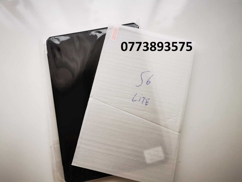 SET Husa + folie sticla ecran Samsung Galaxy TAB S6 LITE