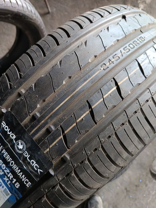 НОВИ ЛЕТНИ -18цола -245/50-1бр.-110лв."ROYAL BLACK"-с монтаж и баланс