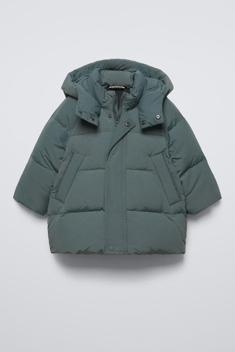 Ново зимно яке Zara с пух, размер 92 см