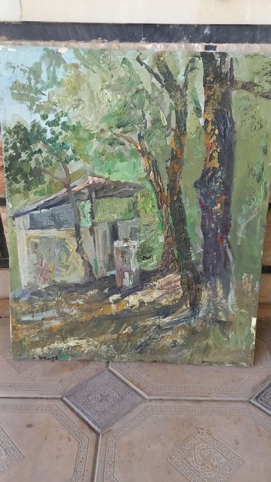 Rasm "Oq toshdagi oshxona"