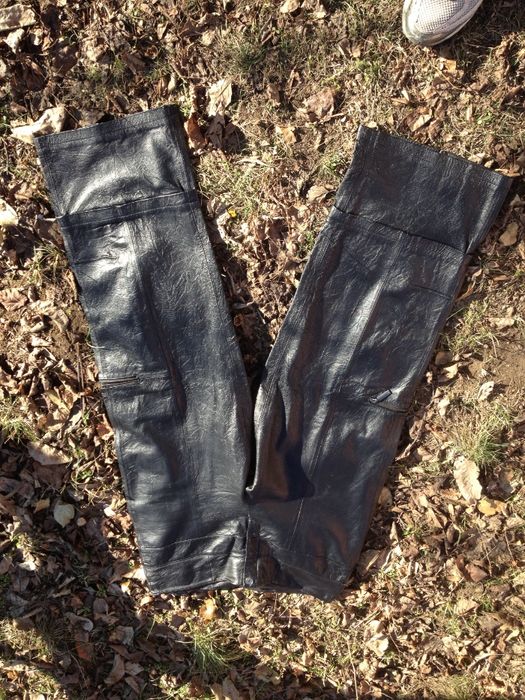 Панталон от естествена кожа. XL,38,42