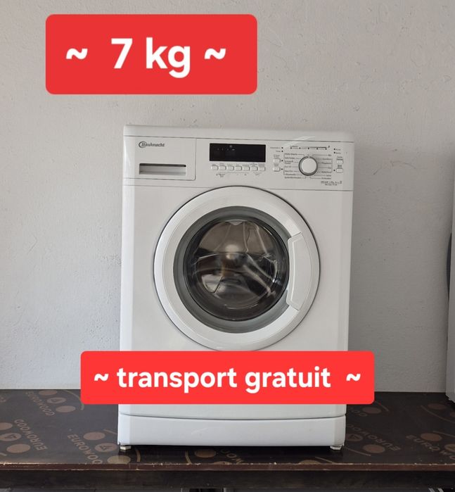 B. Masina de spalat rufe Bauknecht pwf 126 type 855800922100