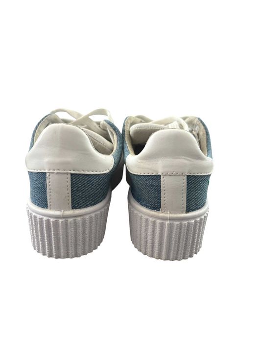 Дамски маратонки/кецове от деним, платформа, пайети, нови, номера 36-41