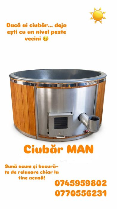 Ciubar jacuzzi Fibră de sticlă