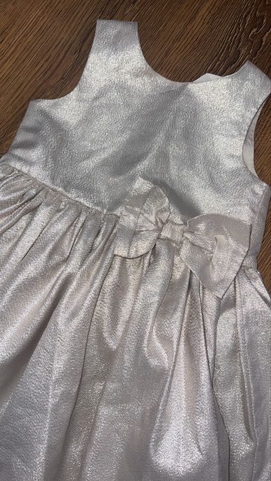 Rochie H&M 104 argintie