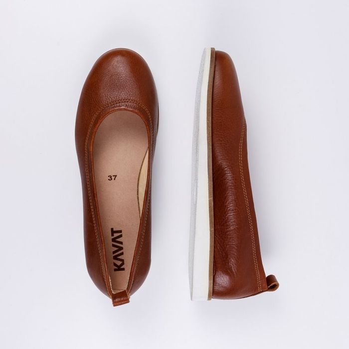Балеринки KAVAT естествена кожа