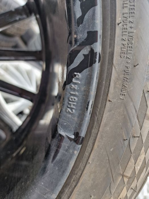 Гуми с Джанти за Mercedes S class 245/50 ZRF18 W222 Kumho dot 2024