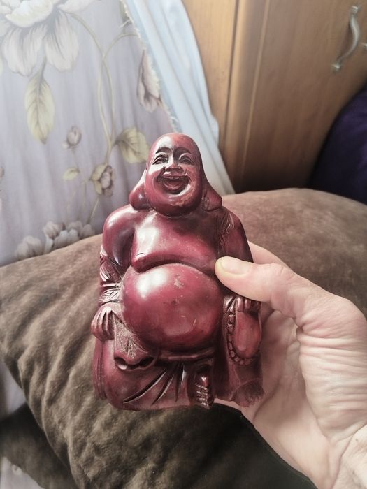 Статоетка Budda масивно дърво