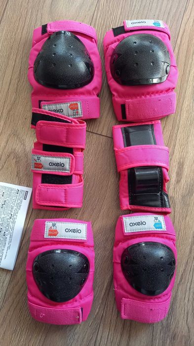 Детски ролери номер 30-32 розови Oxelo play 3