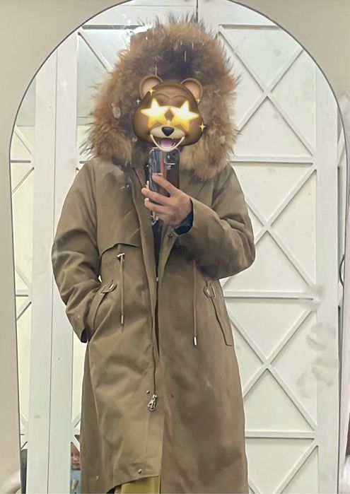 Натуралка,зимняя парка