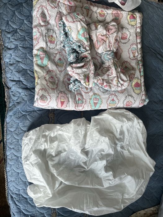 Продам бортики,наматрасник,одеяло и банты