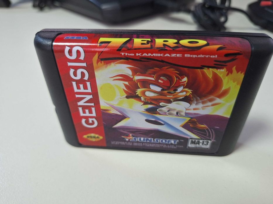 Zero the Kamikaze Squirrel game for Sega Mega Drive Genesis