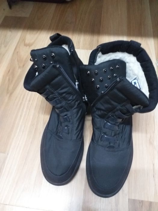 Cizme scurte imblănite