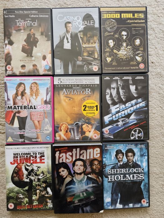 Оригинални  DVD   на Английски  език  от лична колекция