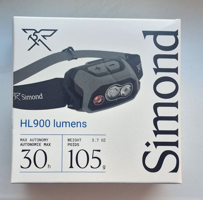 Lanternă de cap Simond 900 lm