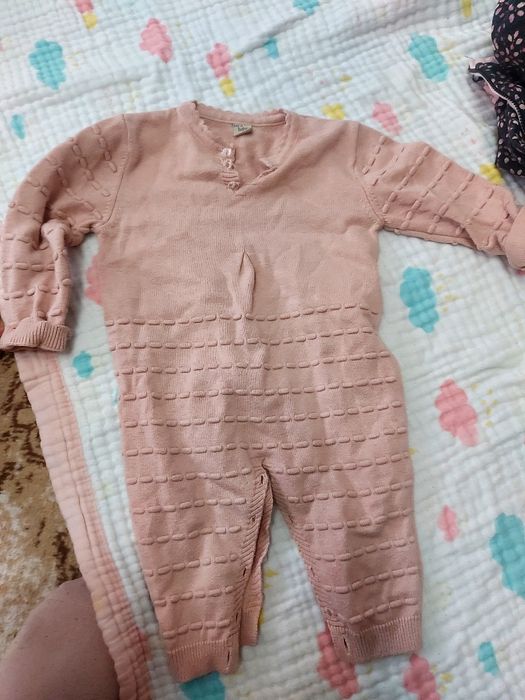 Тёплые  комбезы на девочку