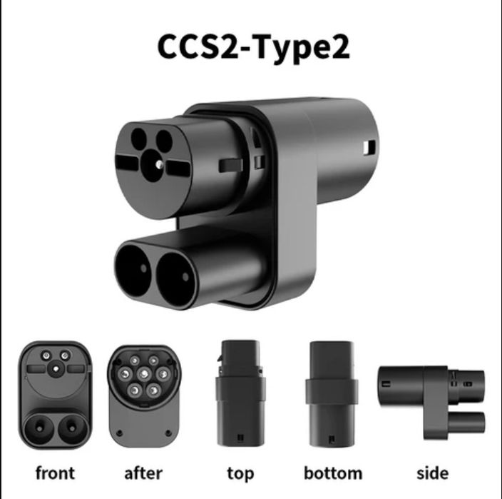 Adapter CCS 2 to Type 2 old Tesla Model S/X