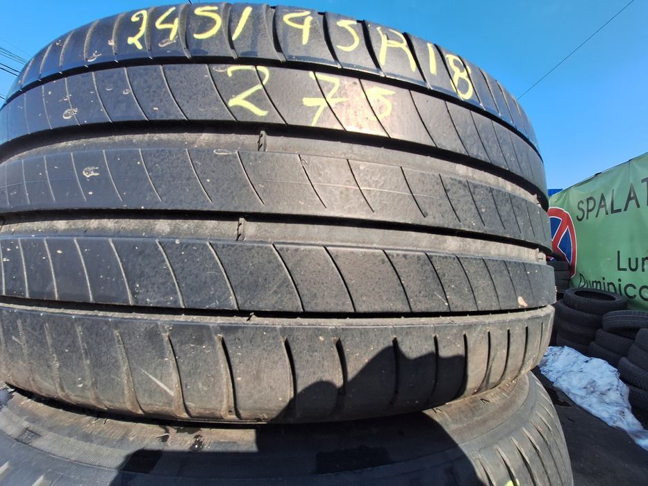 4 anvelope 245/45r18 Michelin rft zp Montaj Gratuit