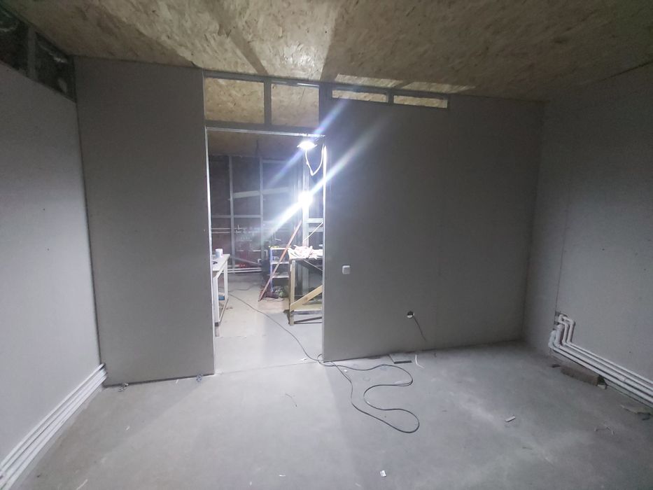 Монтаж гипсокартона ГКЛ