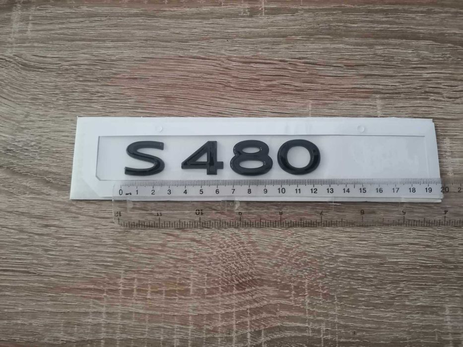 черен надпис нов стил Mercedes Benz S 480 W223