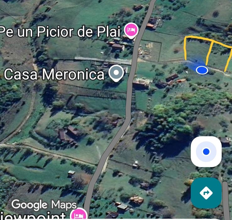Teren  intravilan Măgura - Moieciu