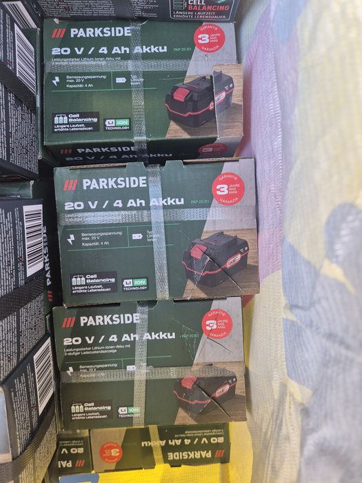 Acumulatori Parkside 4 ah clasici