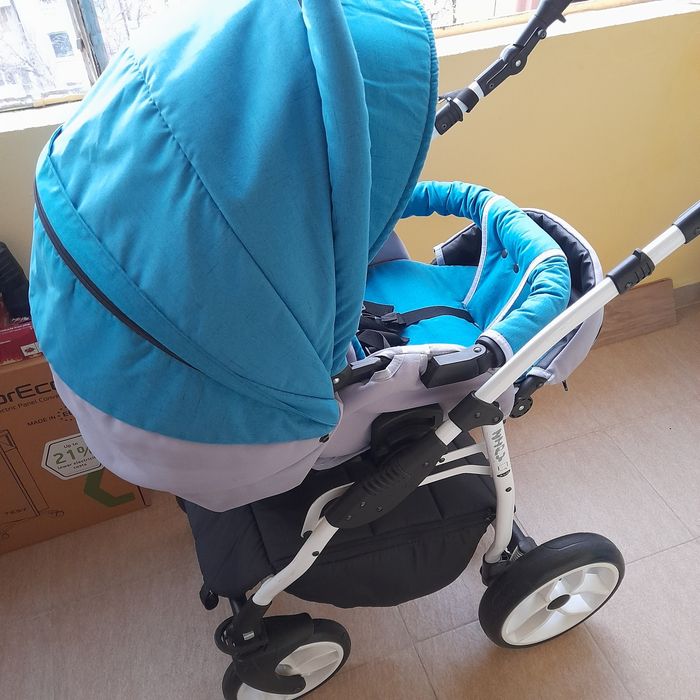 Детска количка 3 в 1 Baby Merc Zippy Q