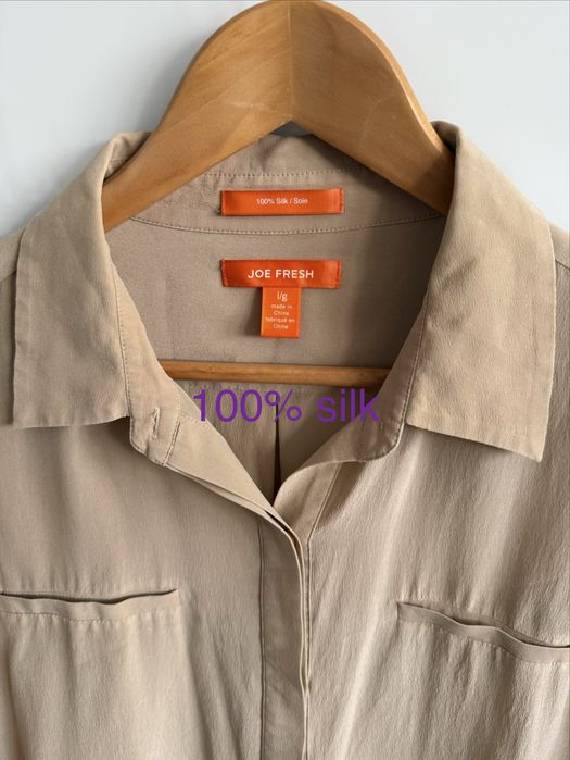 Camasa matase Joe Fresh, ca noua