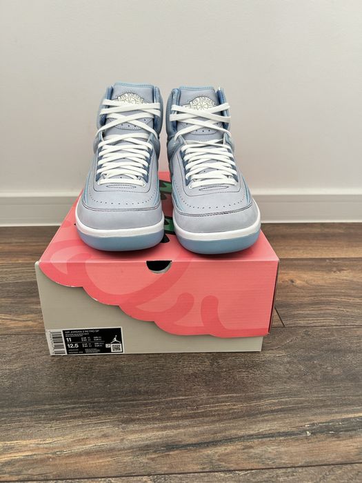 Air Jordan  2 Retro SP X J Balvin  “CELESTINE BLUE   Marimea 45