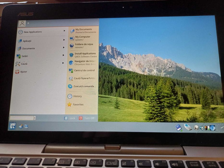 Laptop ASUS Transformer Book T200TA-AS212  laptop Linux Q4OS