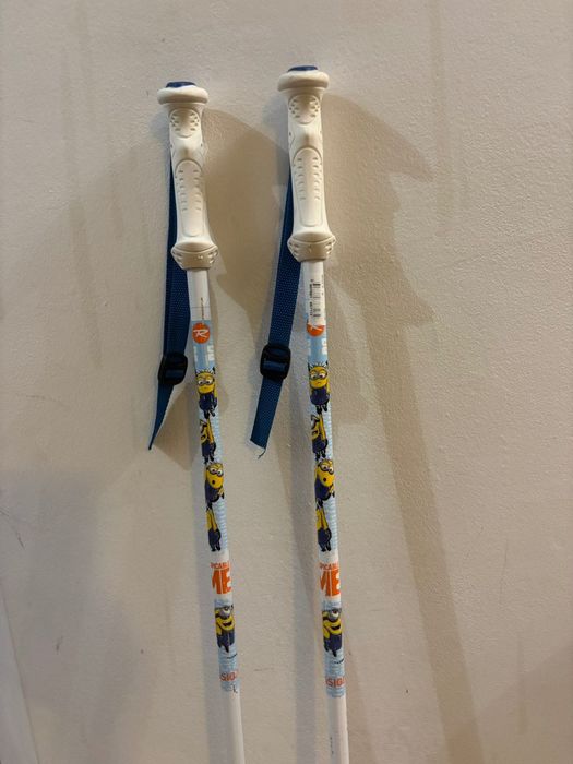 детски щеки за ски, дължина 85 см - с картинки на Миньоните