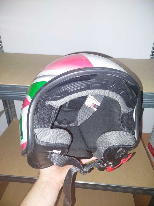 Casca open faceBHR steag Italia talie L