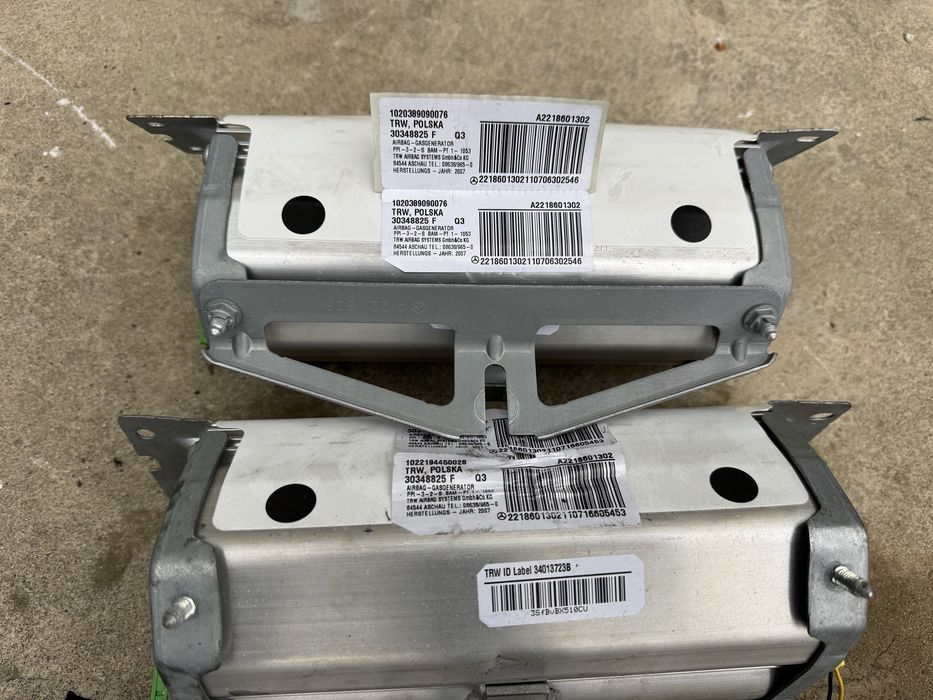 Пасажерски Airbag и Airbag модул за Mercedes S класа W221