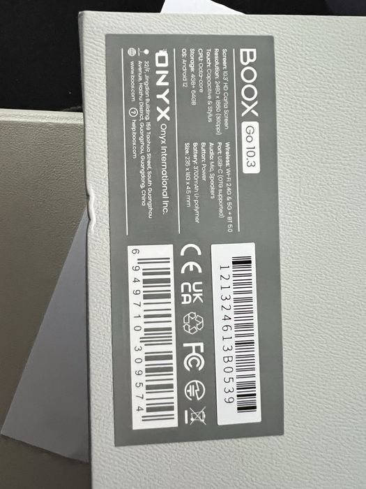 Boox Go 10.3 + Lamy Al-star EMR stylus + husa