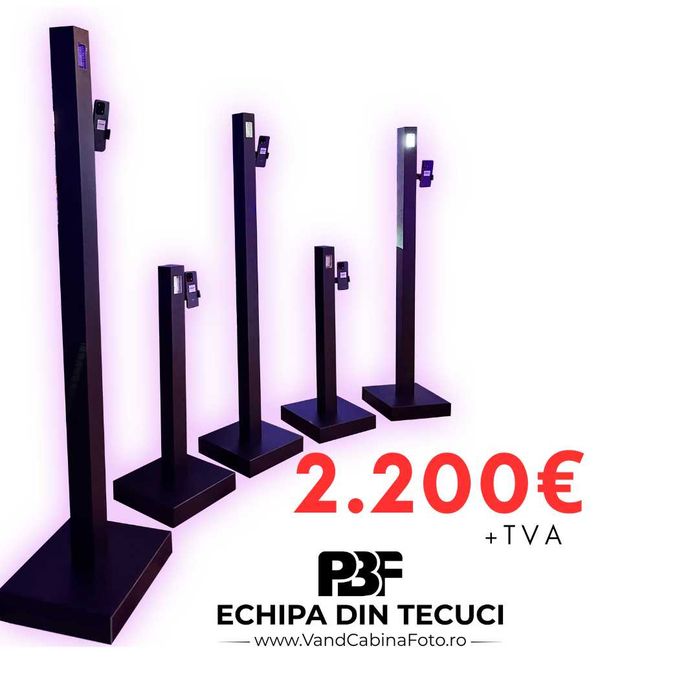 NOUTATI! Brat Robotic GLAMBOT si PAPARAZZI Booth de vanzare PBF TECUCI