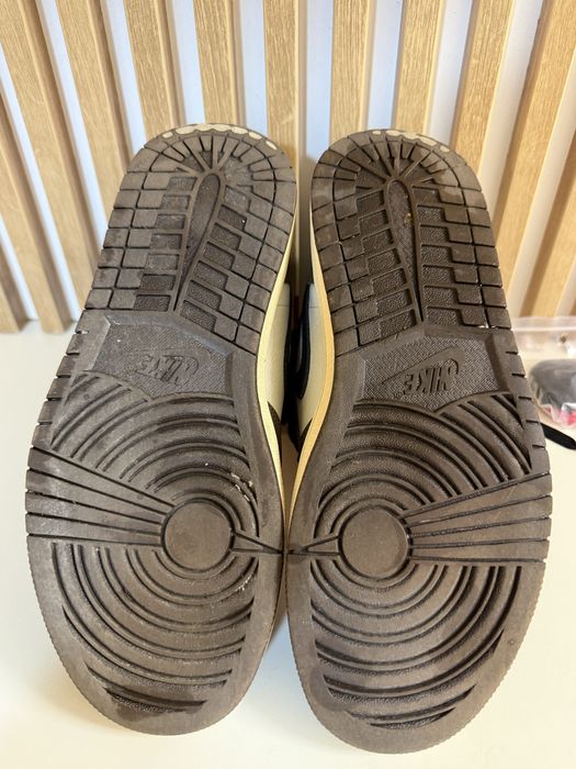 Papuci air jordan 1 high travis scott