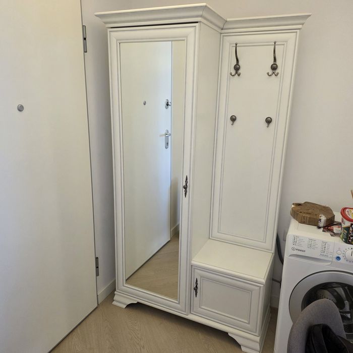 Garderoba Cuier Idento cu 2 usi si oglinda