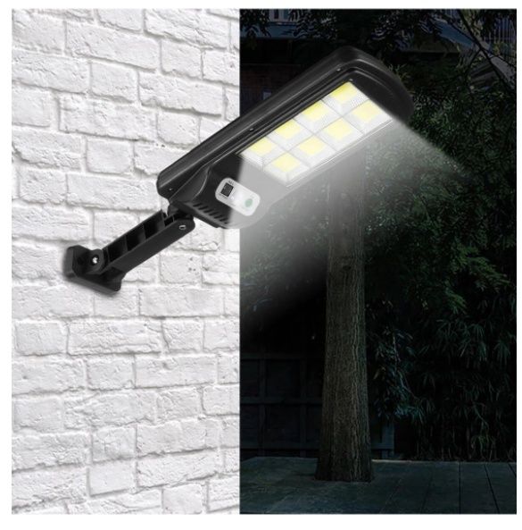 Set 4 lampi solare,150 LED, 6 COB, 90W