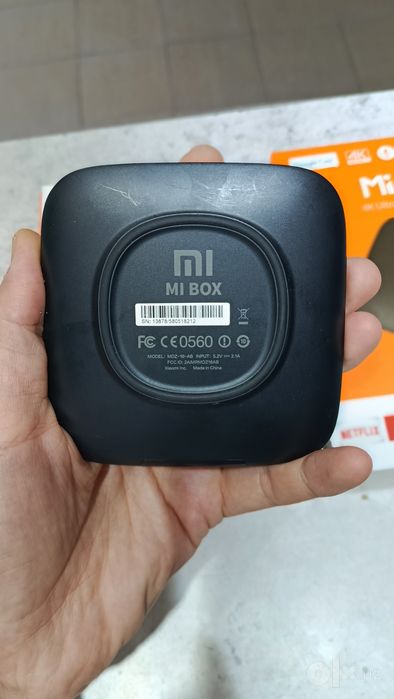 Mi Box 4K (MDZ-16-AB) Смарт ТВ приставка Б/У