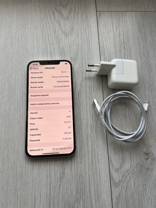 • Iphone  12  Pro Max  •