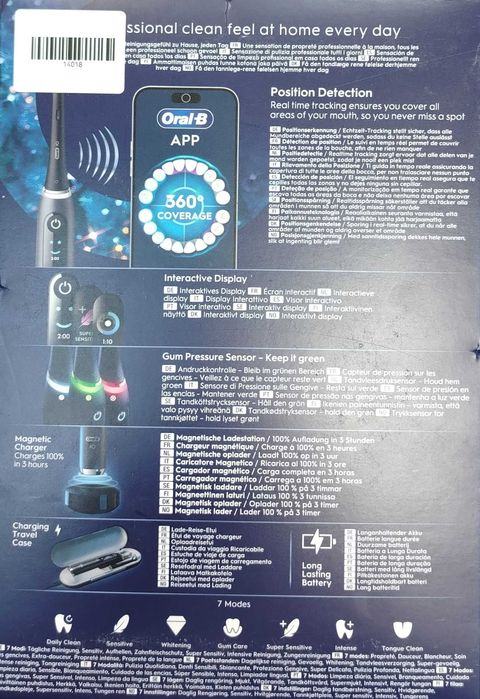 Periuță Electrică Oral-B iO9 Professional Care Black Onyx [#14018#]