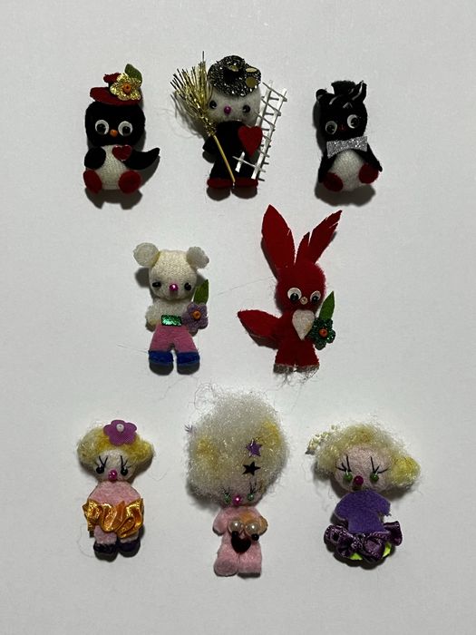 Lot figurine mărțișor din perioada comunistă