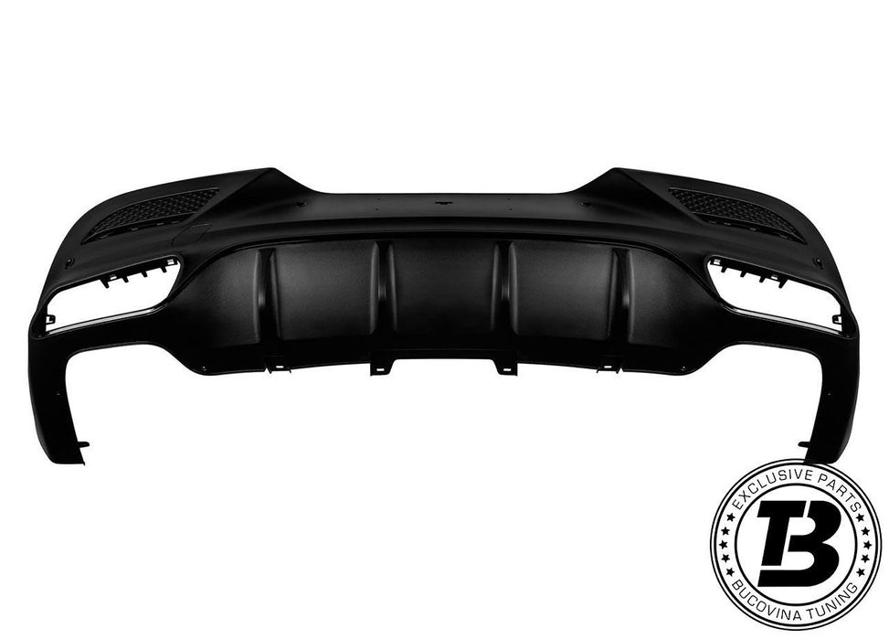 Difuzor Bara Spate cu Ornamente compatibil cu Mercedes GLE Coupe C292 AMG