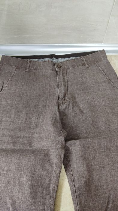 Новые мужские брюки Лён