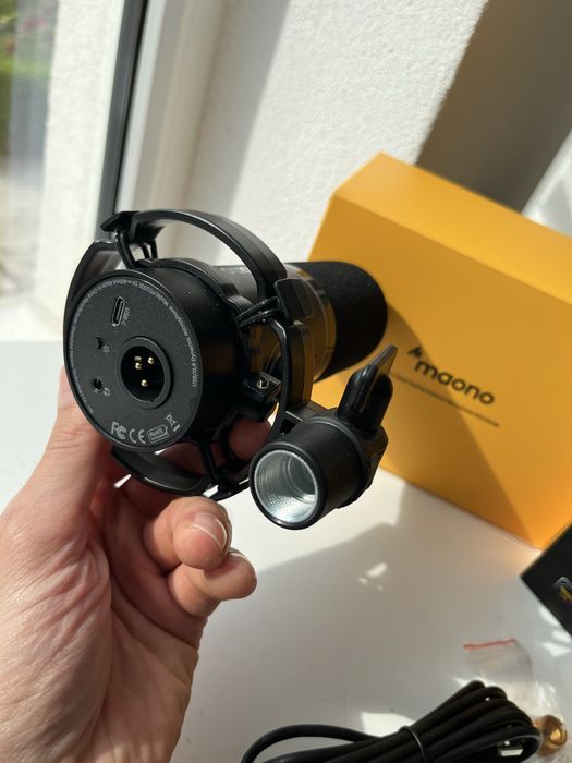 Microfon Podcast Maono pentru PC anulare zgomot