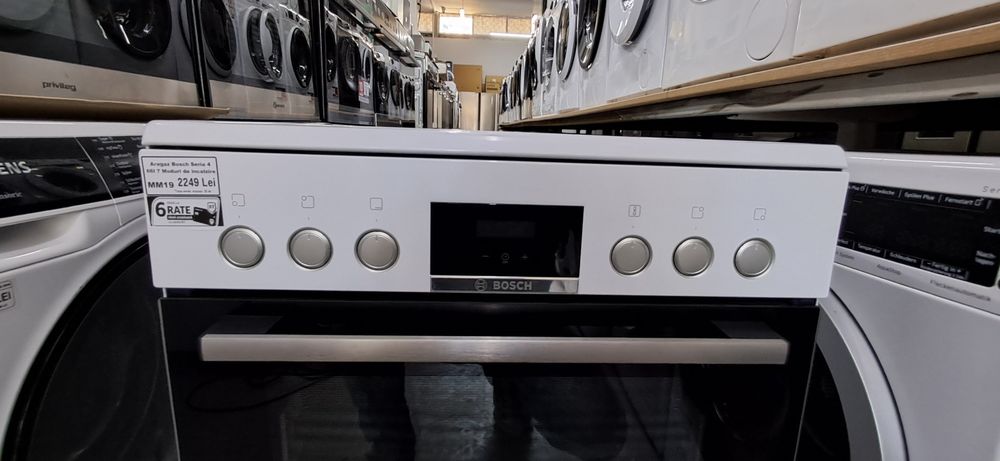 Nou Aragaz Electric  Bosch cu plita Vitroceramica seria 4 66l Import Germania Garanție MM19