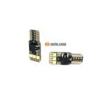 Лед крушки 2бр. за габарит T10-W5W 6LED 12V 5W- А 2930-4